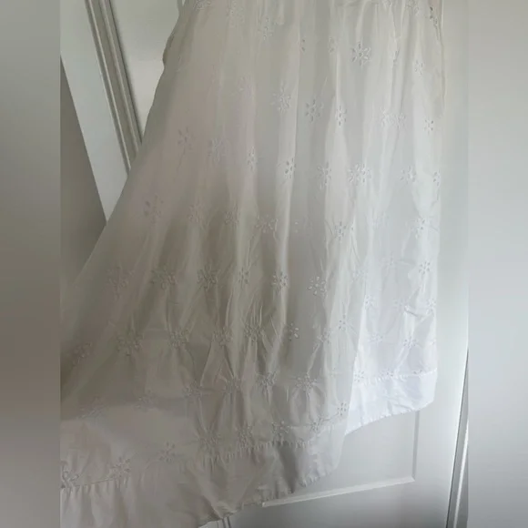 A New Day White Pleated Maxi Skirt Casual Resort Wear - Picture 7 of 7